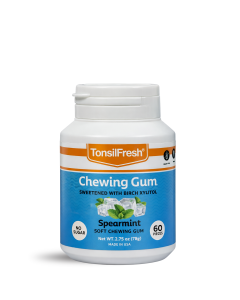 TonsilFresh Chewing Gum tonsil stones bad breath natural anaerobic bacteria